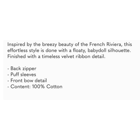 o.p.t Didi Dress Green Floral Puff Sleeve Mini Velvet Bow Size S (Zipper Issue) - Picture 7 of 15